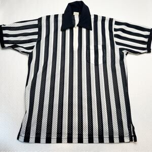 Vintage Powers Mfg mesh Referee jersey
